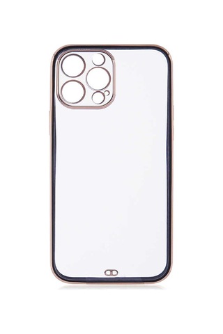 Apple iPhone Uyumlu 13 Pro Max Csk Zore Voit Clear Kılıf siyah