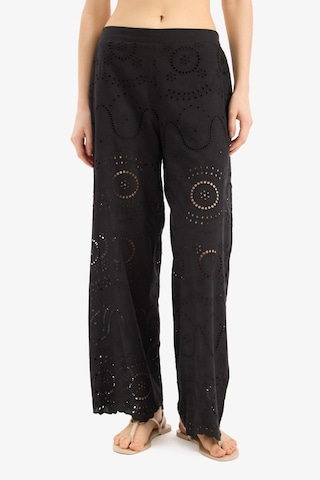 Defacto Regular Fit Brode Plaj Pantolonu-fall İn Love E4711ax25smbk27 Siyah