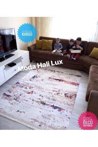 STY Home Kaymaz Taban Halı Makinede Yıkanabilir Halı