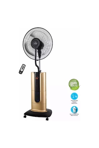 Airking Cool Soğuk Buharlı İyonizerli Vantilatör Gold