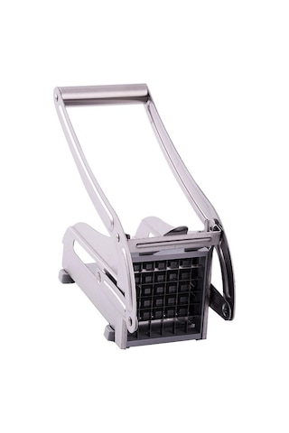 Pazly Cbtx Paslanmaz Çelik Ev Patates Cipsi Kesme Makinesi Patates Kesme Parçalayıcı, Patates Parçalayıcı İle Gri