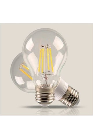 Ecolite E27 7.5 w Rustik Ampul Gün Işığı sarı Işık