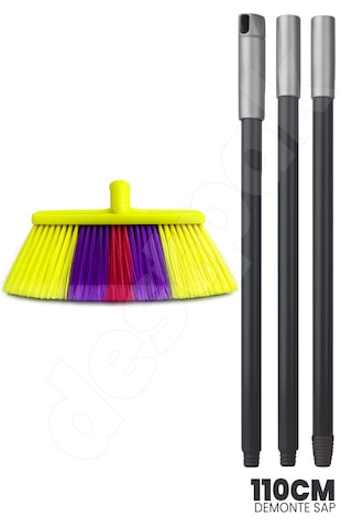 Bagajda Yer Kaplamaz Maraton Oto Fırçası - Premium Oto Fırçası - Demonte 110cm Sap - Yumuşak