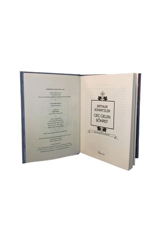 Geç Gelen Şöhret - Arthur Schnitzler