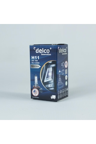 Delco U.s.a H11 Halogen Ampul 24 Volt 70w Pgj19-2 10 Adet