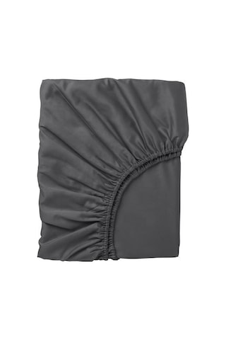 Ikea Nattjasmın 1 Tek Kişilik Çarşaf 90 X 200 Cm Koyu Gri