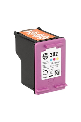 HP 302 F6U65AE Renkli Mürekkep Kartuşu