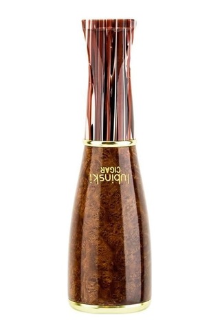 Lubinski 4 Boy Kullanım Briar Puro Ağızlığı 9mm Filtreli Long Smooth 38-57 Ring Lb-935
