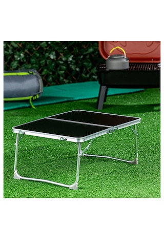 Skynest Katlanır Kamp Sehpası Siyah 60x40x25cm Siyah