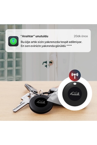 Lifemate LifeTag Apple Uyumlu Apple MFI Lisanslı Akıllı Takip Cihazı (Sadece Apple ile Uyumludur)