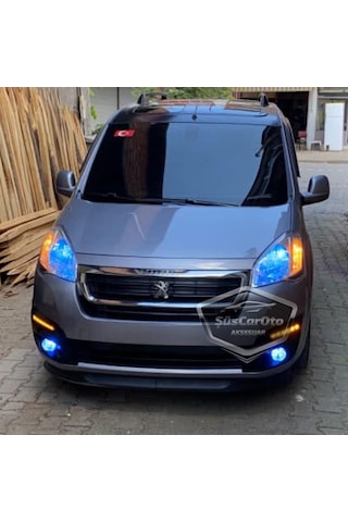 Peugeot Partner Tepee 2008-2018 Uyumlu Üniversal Astra H Lip Esnek Ön Lip 2 Parça Tampon Altı Dil Karlık Ön Ek 00 Şüscaroto Aksesuar