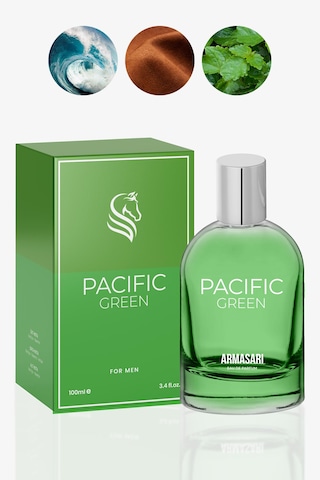 Armasari Pacific Green Edp Erkek Parfüm 100ml Fresh Marina Deniz Notaları, Deri, Paçuli Fresh - Marin