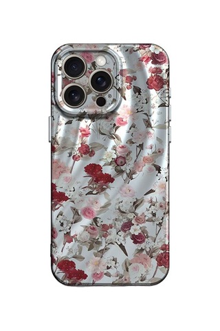 Apple iPhone Uyumlu Uyumlu 14 Pro Kılıf Crew Desenli Kapak - Çiçek