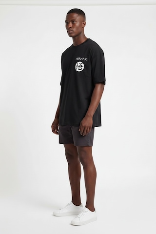 Blow Up Future Gen Son Goku Siyah Oversize Erkek T-shirt 141609 SİYAH