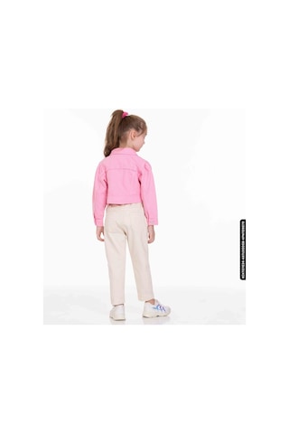 Xo Kids Kız Beli Büzgülü Pantolon 4-8 Yaş 54713 Kpnt09079 Krem