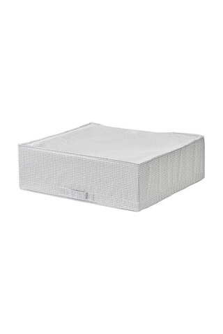 Sumuhome Stuk Hurç Saklama Depolama Düzenleme Beyaz Gri 55x51x18 Cm Beyaz - Gri