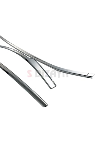 Volkswagen Passat B8 Krom Ön Tampon Alt Çıtası 3 Parça 2015-2019