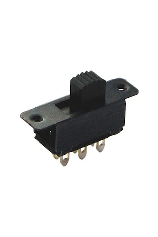 IC208A 6 Pin ON-OFF-ON Sürgülü Anahtar