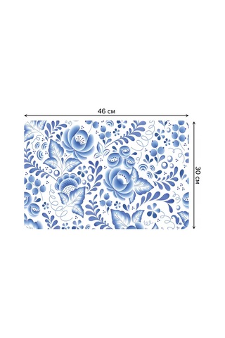 Joyarty Tabak Altlıklar "seramik Gjej" 30x46 Cm 134549850 Mavi