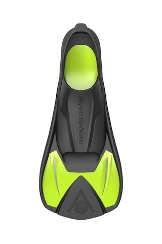 Aqua Sphere Microfin Yellow Black Kısa Palet Sarı - Siyah