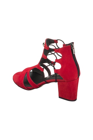 40-41-42-43-44 Numara Htc70 Kırmızı Süet İç Dış Üst Kalite Deri Diamond Serisi Ahtapot Abiye Ayakkabı Rahat Şık Hafif Tasarım KIRMIZI SÜET