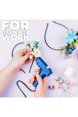 100watt Sıcak Silikon Tabancası + 10 Adet Çubuk Slikon Cn