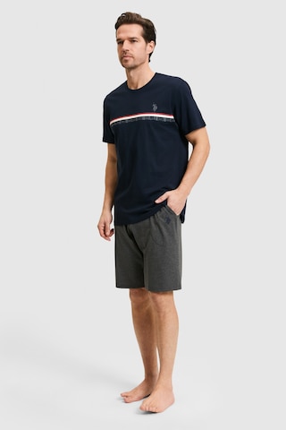 U.S. Polo Assn. U.s. Polo Assn. Erkek Lacivert Pijama Takım 50326132-vr033