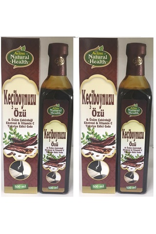 Active Natural Health Üzüm Ekstratlı Vitamin C Keçiboynuzu Özü 2 x 500 ML Active Natural Health Üzüm Ekstratlı Vitamin C Keçiboynuzu Özü 2 x 500 ML