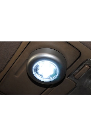 Geeksen Araba Bagaj Işığı 3 Led'li Dokunmatik Okuma Lambası Beyaz Işık Abs Malzeme Pil Dahil Değil Diğer