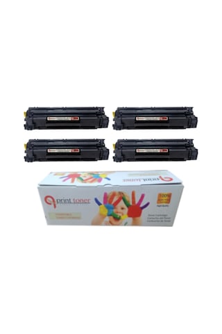 Hp Çipli Ce285a 85a 4'lü Ekonomik Paket Garantili Uyumlu Toner Laserjet P1102-p1104 Uyumlu Toner
