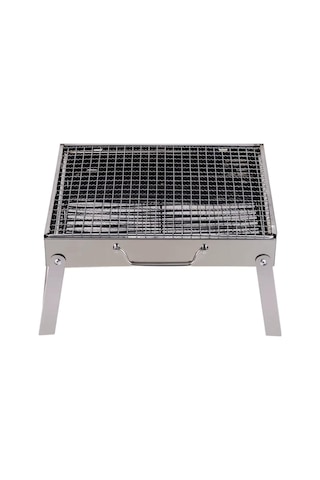 Madfox Roadtrip Portatif Katlanır Bbq Mangal Silver