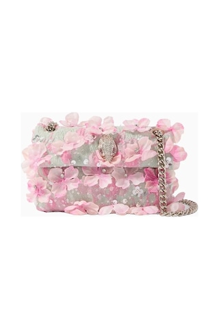 Kurt Geiger Kensington Flowers Mini Çapraz Kadın Çanta Çapraz Çanta Çok Renkli
