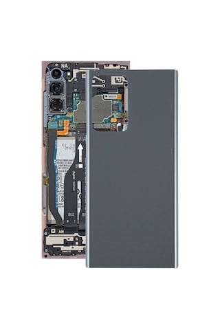 Cbtx Samsung Uyumlu Galaxy Note20 Ultra Pil Arka Kapağı Siyah