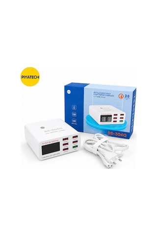 Ss-304q 6 Port Usb Hızlı Şarj Cihazı