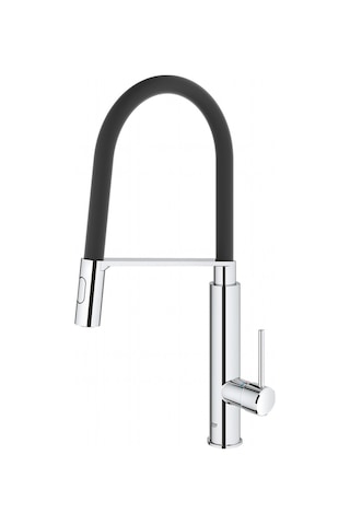 Grohe Concetto Professional Tek Kumandalı Eviye Bataryası Siyah -