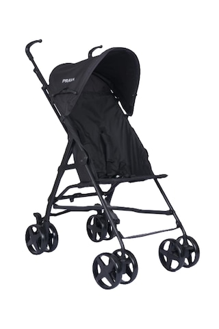 Prava Slim Baston Bebek Arabası / Siyah
