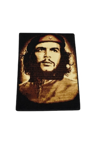 Zehra Abla Halı Yeni Che Guevara Tasvirli Portre Duvar Halısı 5721