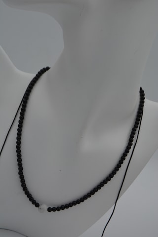 Stoneage Jewellery Havlit Ve Oniks Taşlı Metalsiz Kolye Pembe - Yeşil