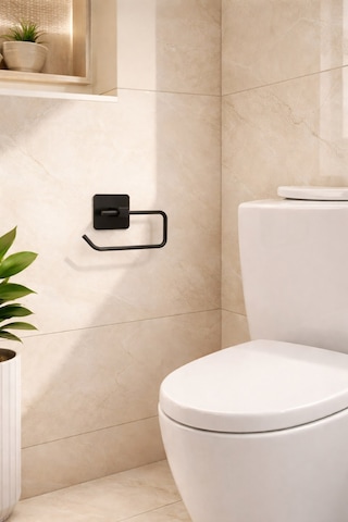 Alper Banyo Jasmin Kare Yapışkanlı Açık Tuvalet Kağıtlığı