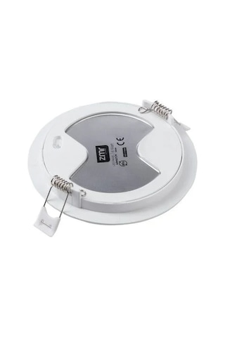 Zmr Zmr-202/b.30 2 Li Set 6w Gömme Led Spot Alüminyum Kasa 3000k Günışığı Slim Yuvarlak Tavan Armatürü Beyaz
