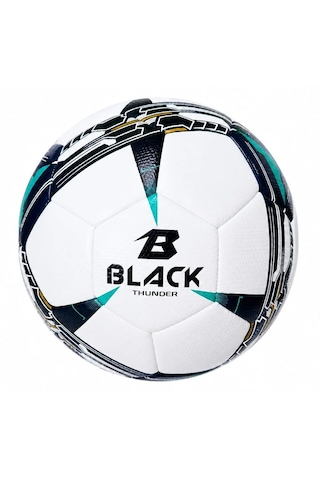 Black Thunder Hybrid Futbol Topu 5 Numara Beyaz
