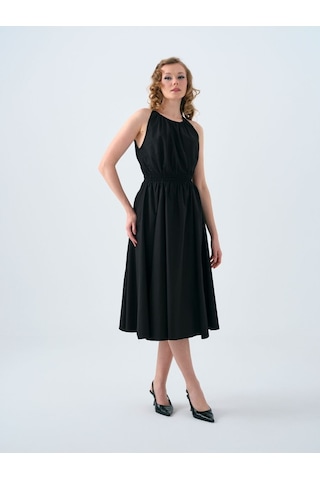 LOFT Regular Fit Kadın Elbise Lf2039203 Q1.v1 Siyah
