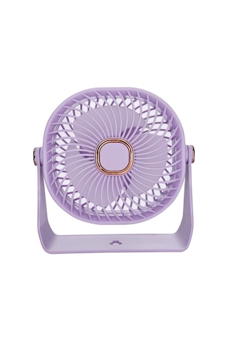 Wexta Zb112 Taşınabilir Masaüstü Mor Usb Fan