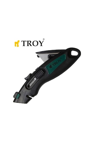 Troy 21608 Profesyonel Trapez Maket Bıçağı, 2 Yedek Bıçaklı