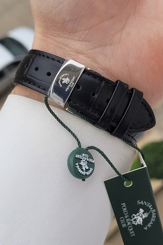 Santa Barbara Polo & Racquet Club Sbgnct40 Erkek Kol Saati Gümüş