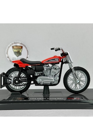 Harley Davidson Xr 750 1:18 Diecast Model Motosiklet