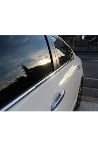 Honda Cıvıc Fb7 2012-2015 Modeller Arası Krom Cam Çıtası 6 Parça Paslanmaz Çelik
