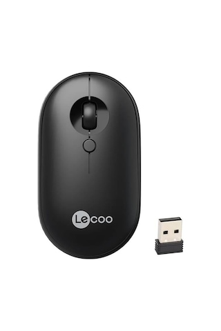Lenovo Lecoo Ws212 1600 Dpı 4 Tuşlu Kablosuz Siyah Optik Mouse Belirtilmemiş