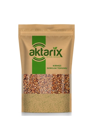 4'lü 1 Er Kg Gram Glutensiz Sorgum Paketi Beyaz Sorgum Tane Ve Un + Kırmızı Tane Ve Un Toplam 4 Kg