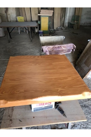 Bintaşmobilya Kütük Cafe Masa Üstü Tablası 60X60.Cm